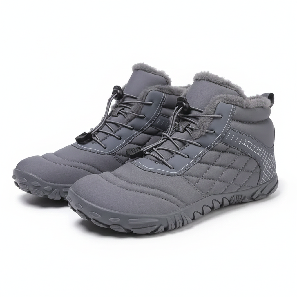 Femmes Hommes Chaussures Barefoot Doublées Élastiques Flexibles Hiver