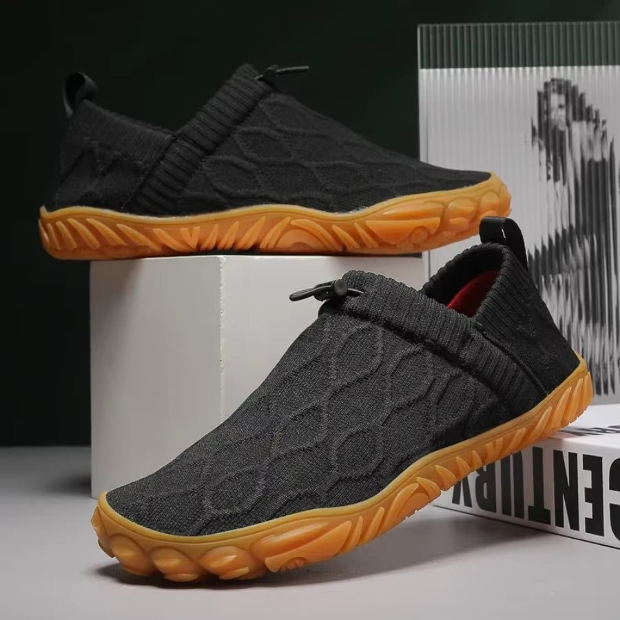 Baskets Barefoot Homme Sans Lacets – Effet Chaussette, Souples et Décontractées