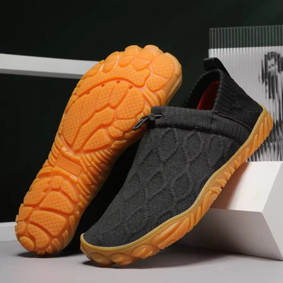 Baskets Barefoot Homme Sans Lacets – Effet Chaussette, Souples et Décontractées