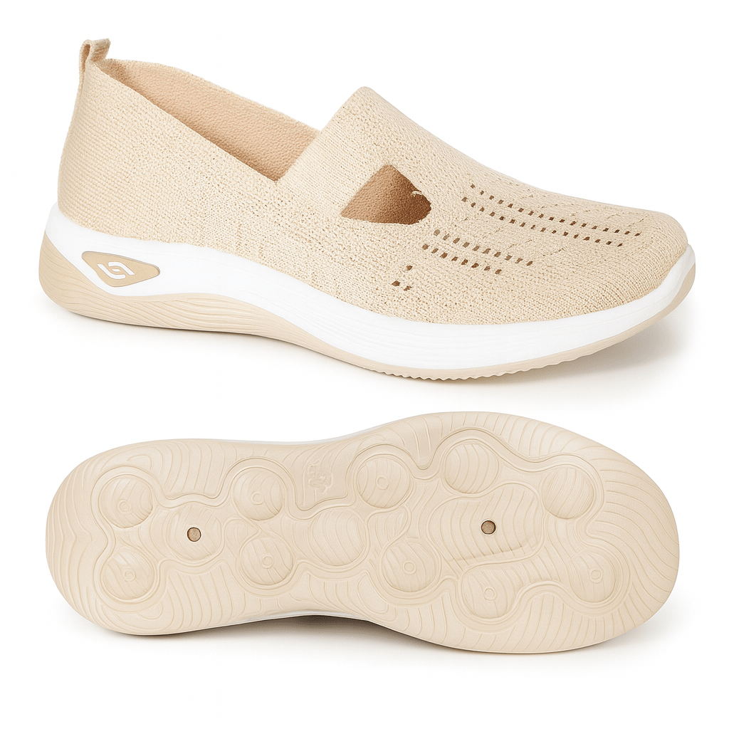 Baskets Slip-On Femme – Légères, Confortables et Respirantes
