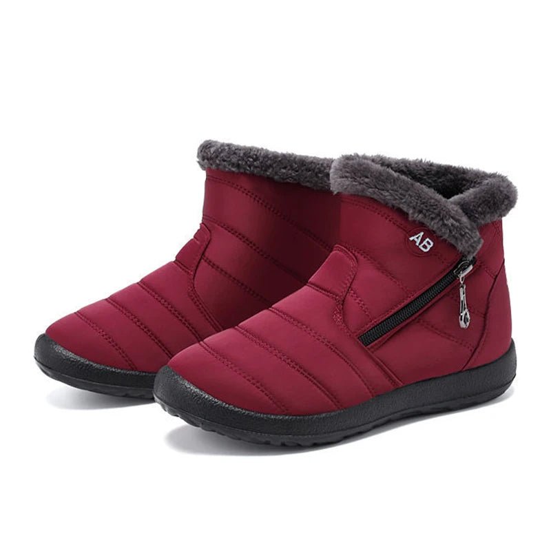 Bottes Femme Hiver Chaudes – Imperméables avec Doublure Thermique et Semelle Antidérapante