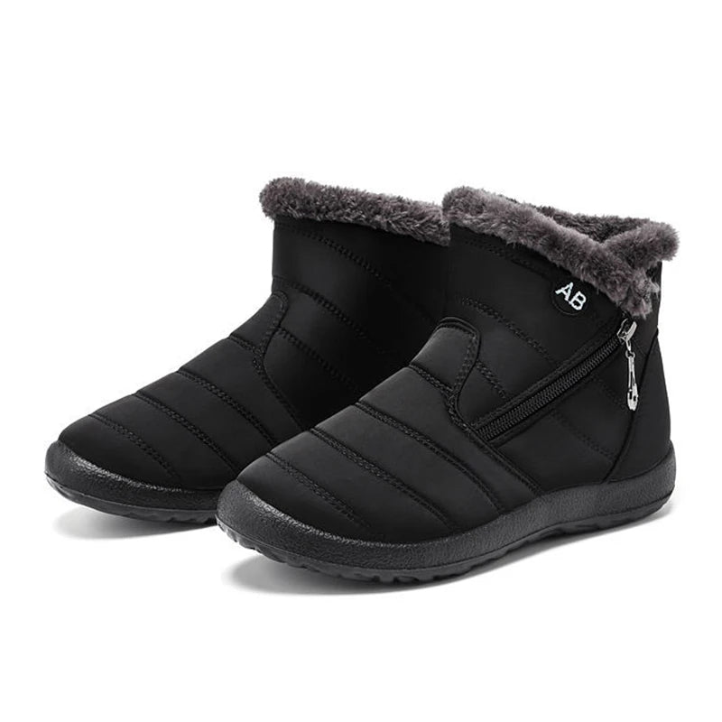 Bottes Femme Hiver Chaudes – Imperméables avec Doublure Thermique et Semelle Antidérapante