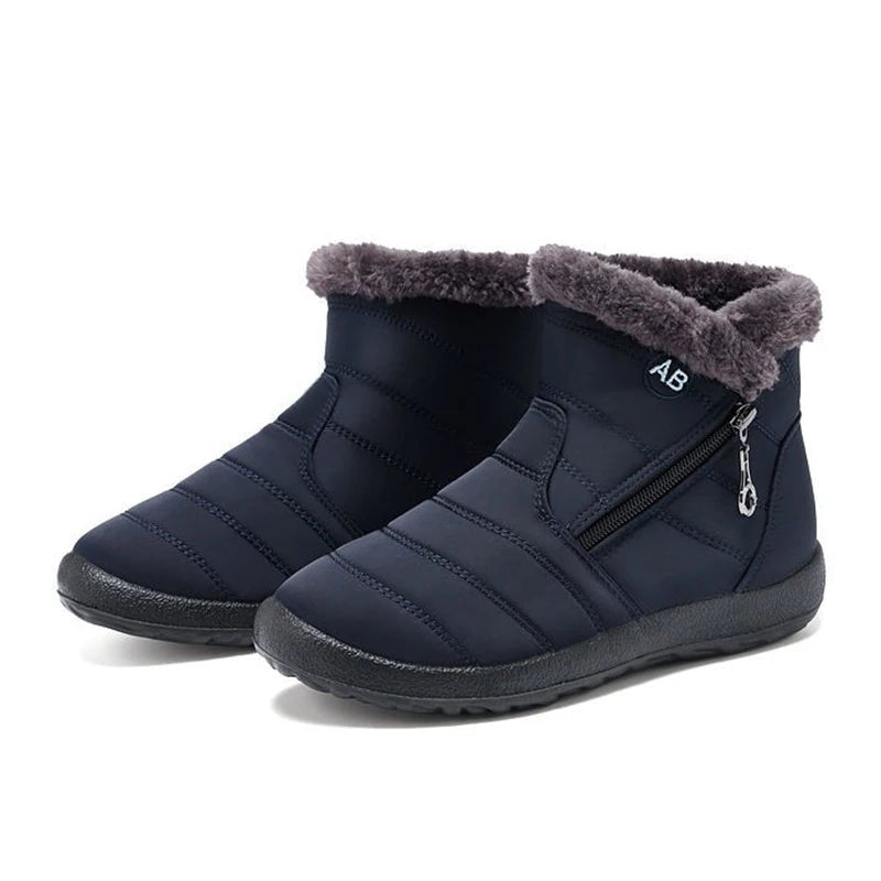 Bottes Femme Hiver Chaudes – Imperméables avec Doublure Thermique et Semelle Antidérapante