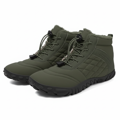 Femmes Hommes Chaussures Barefoot Doublées Élastiques Flexibles Hiver